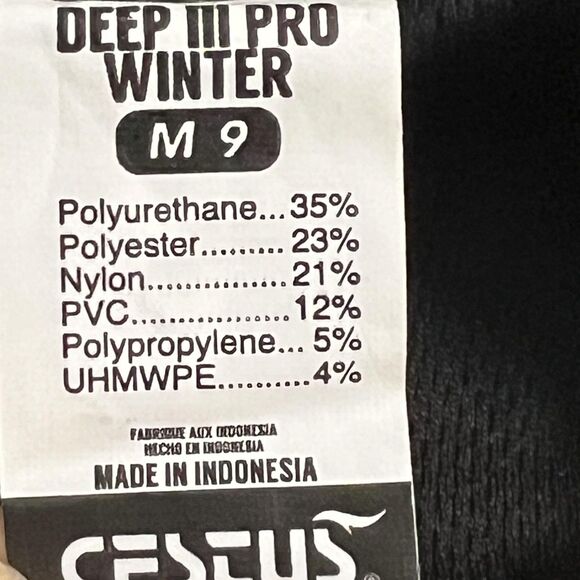 Cestus Deep III Pro Winter Gloves Medium 9 Hi-Vis Impact Work Safety Insulated - Picture 5 of 11